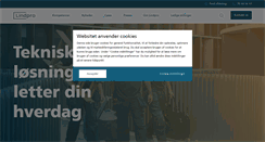 Desktop Screenshot of lindpro.dk